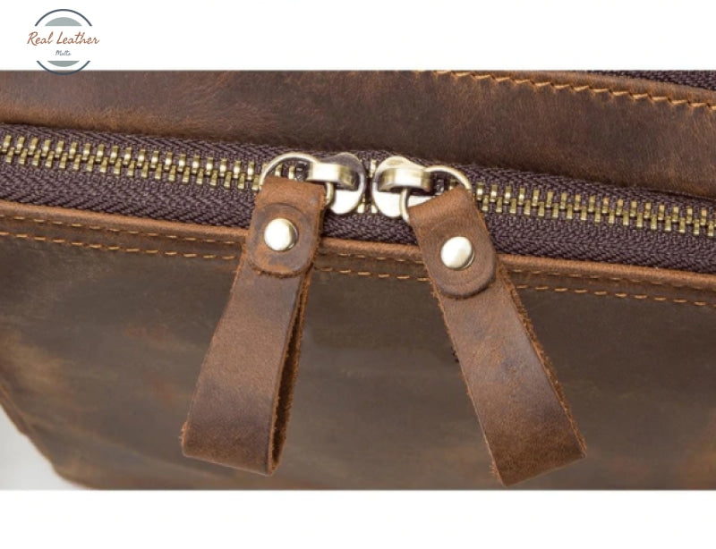 Genuine Leather Vintage Shoulder Bag