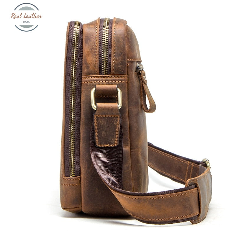 Genuine Leather Vintage Shoulder Bag