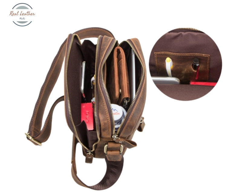 Genuine Leather Vintage Shoulder Bag
