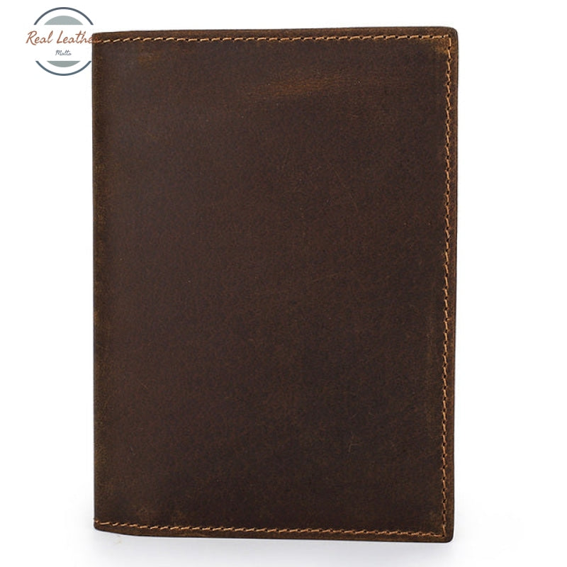 Genuine Leather Vintage Travel Passport Holder
