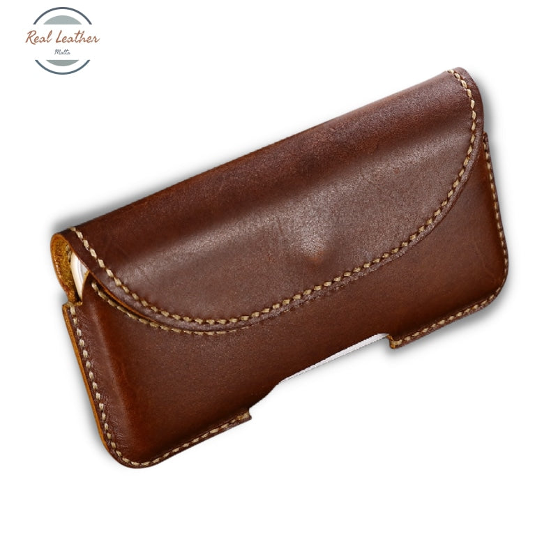 Genuine Leather Waist Belt Pouch For Samsung Note 20