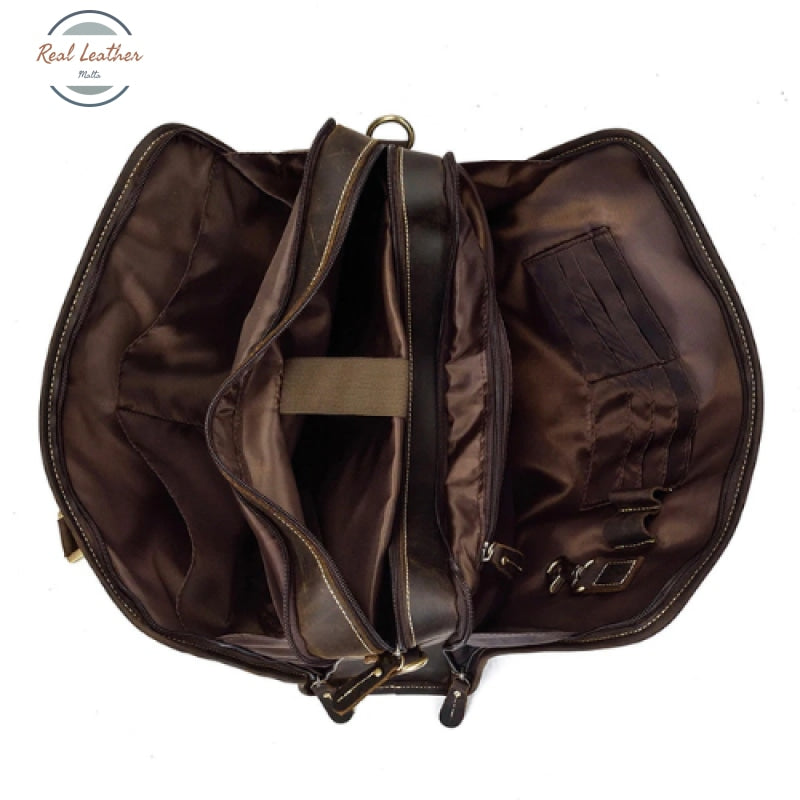 Genuine Leather Womens 15 Inch Laptop Bag