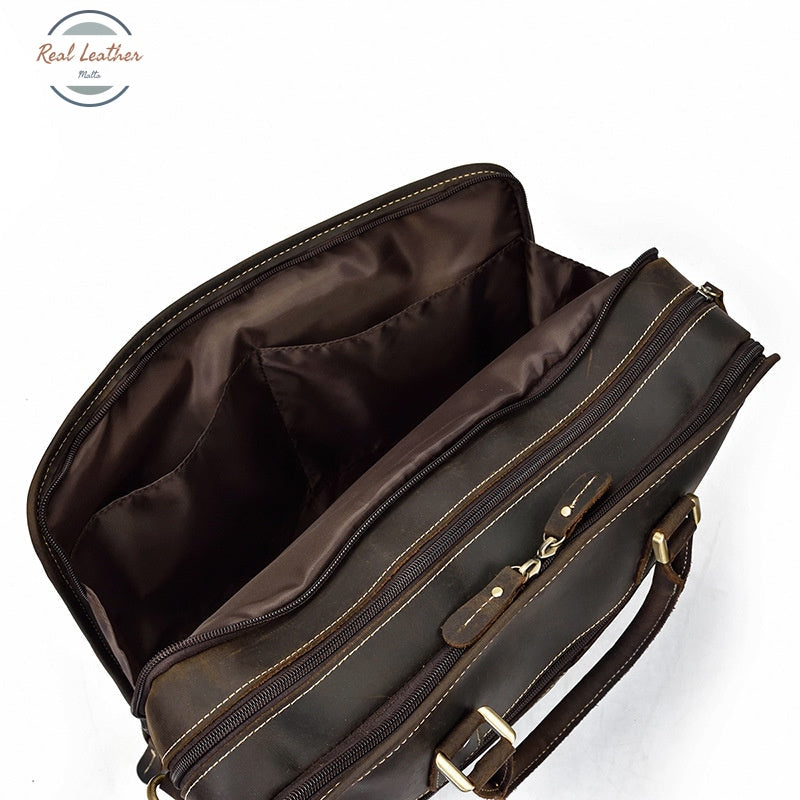 Genuine Leather Womens 15 Inch Laptop Bag