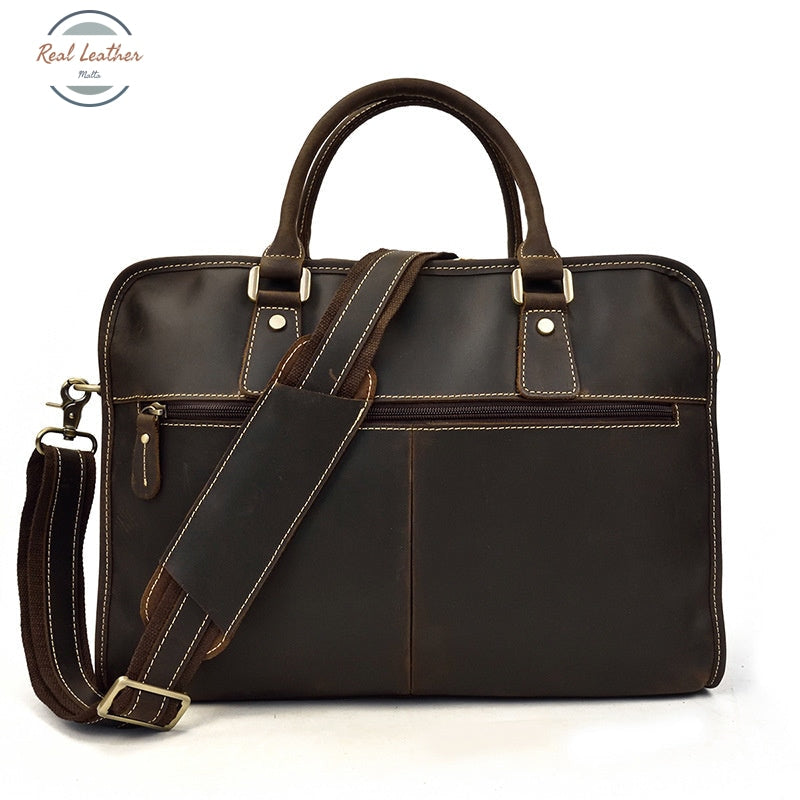 Genuine Leather Womens 15 Inch Laptop Bag