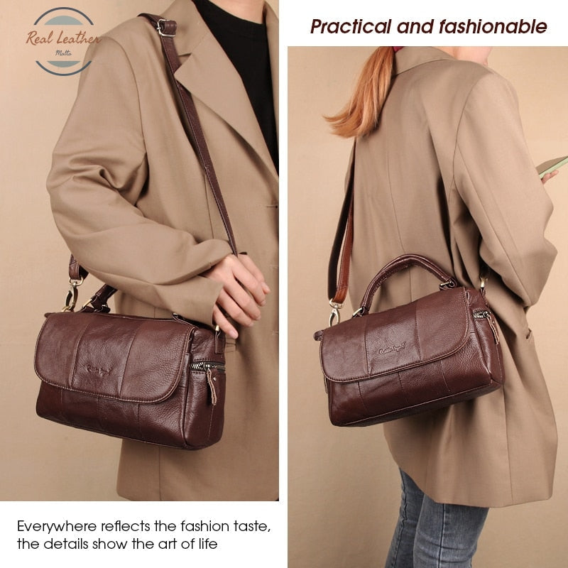 Genuine Leather Womens Crossbody Bag Handbags Wallets & Cases