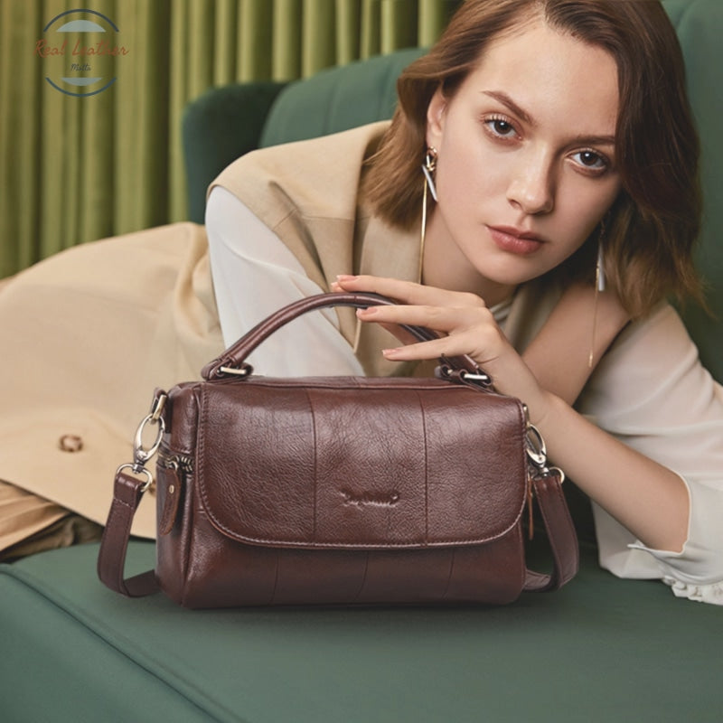 Genuine Leather Womens Crossbody Bag Handbags Wallets & Cases