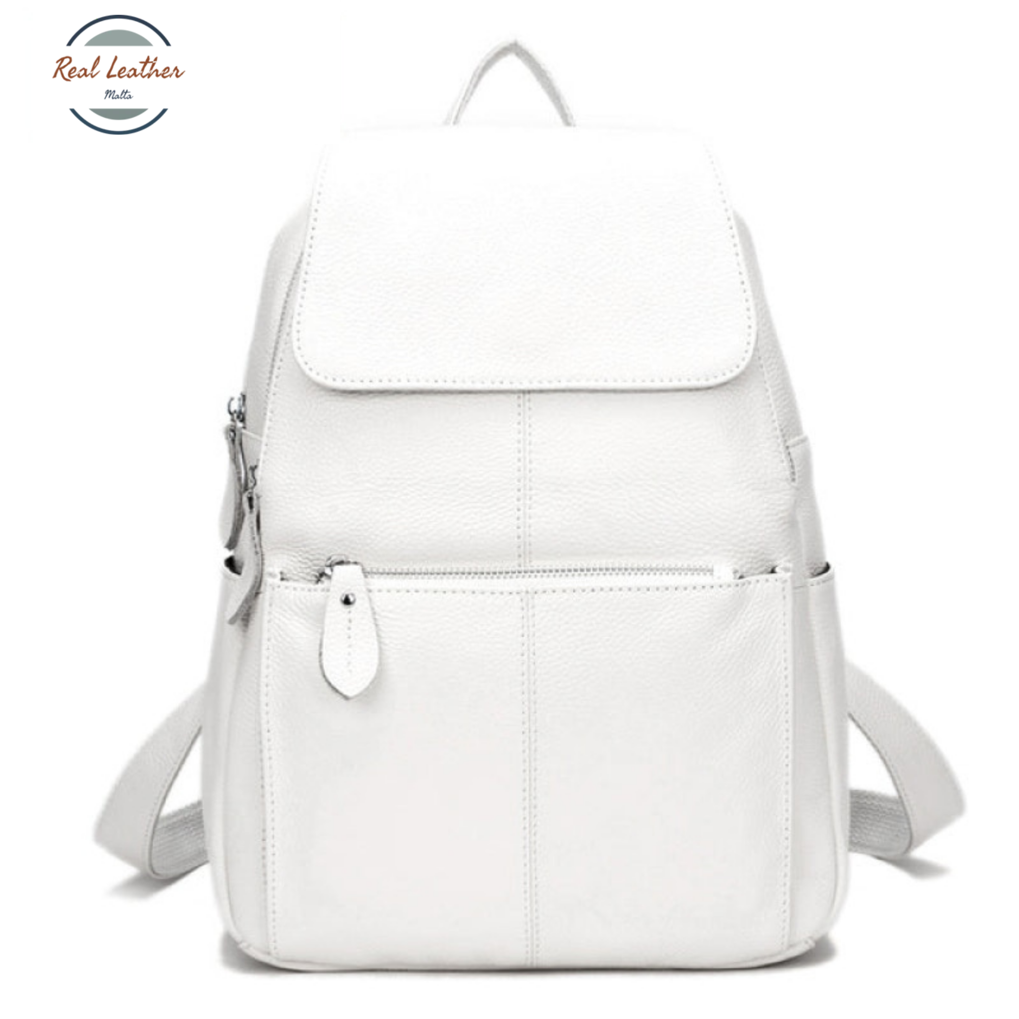 Genuine Leather Casual Daily Backpack