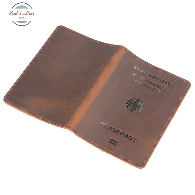 Germany - Genuine Leather Passport Cover