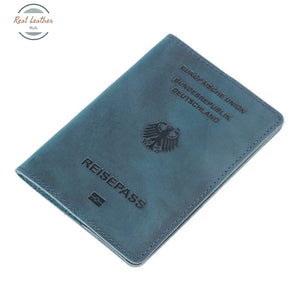 Germany - Genuine Leather Passport Cover