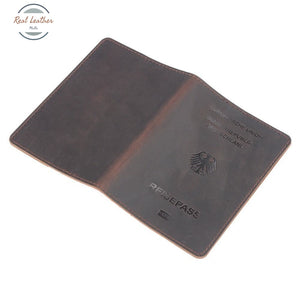 Germany - Genuine Leather Passport Cover