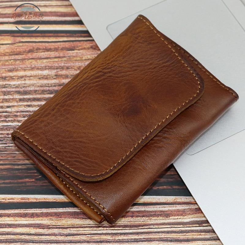 Handmade Vintage Genuine Leather Card Holder