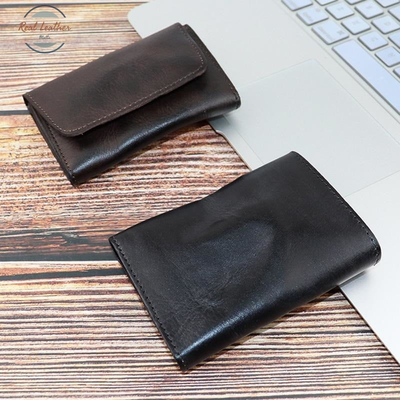 Handmade Vintage Genuine Leather Card Holder
