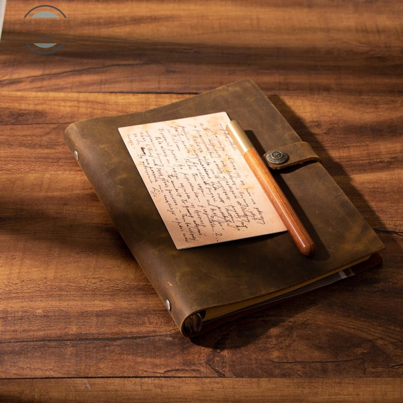 Handmade Vintage Leather A5 Diary / Journal
