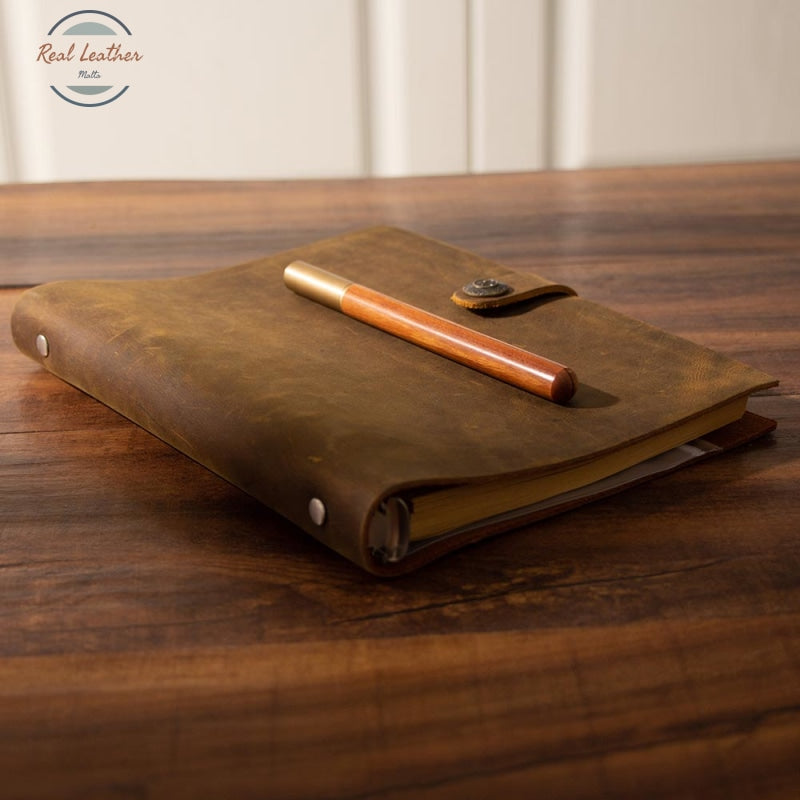 Handmade Vintage Leather A5 Diary / Journal
