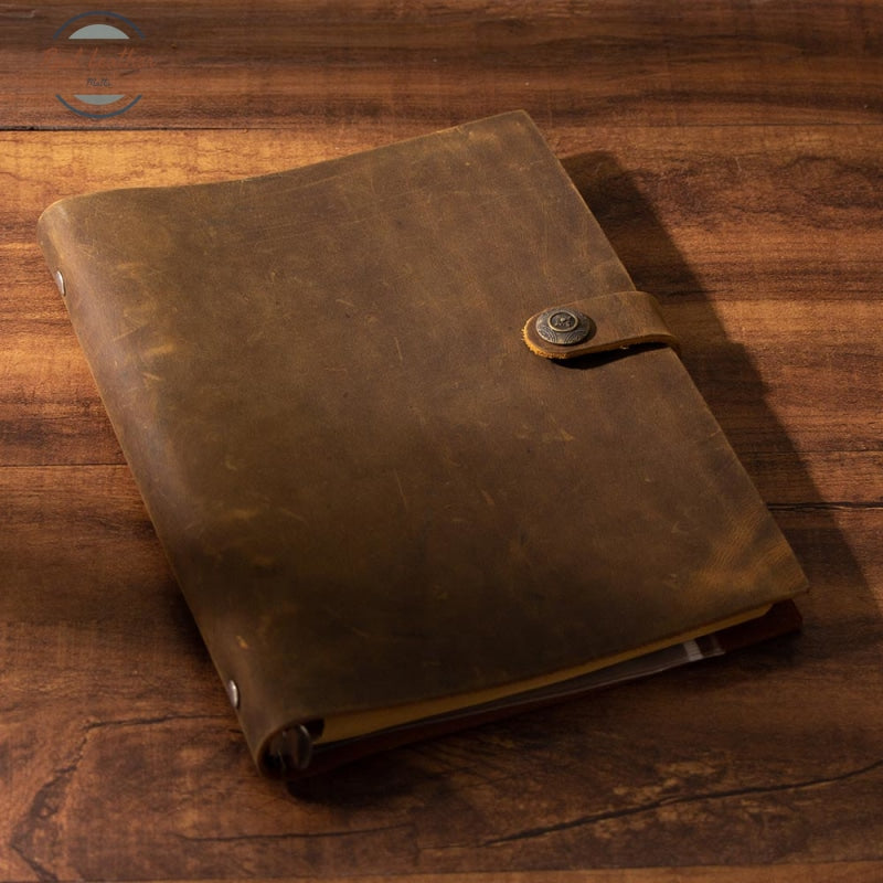 Handmade Vintage Leather A5 Diary / Journal