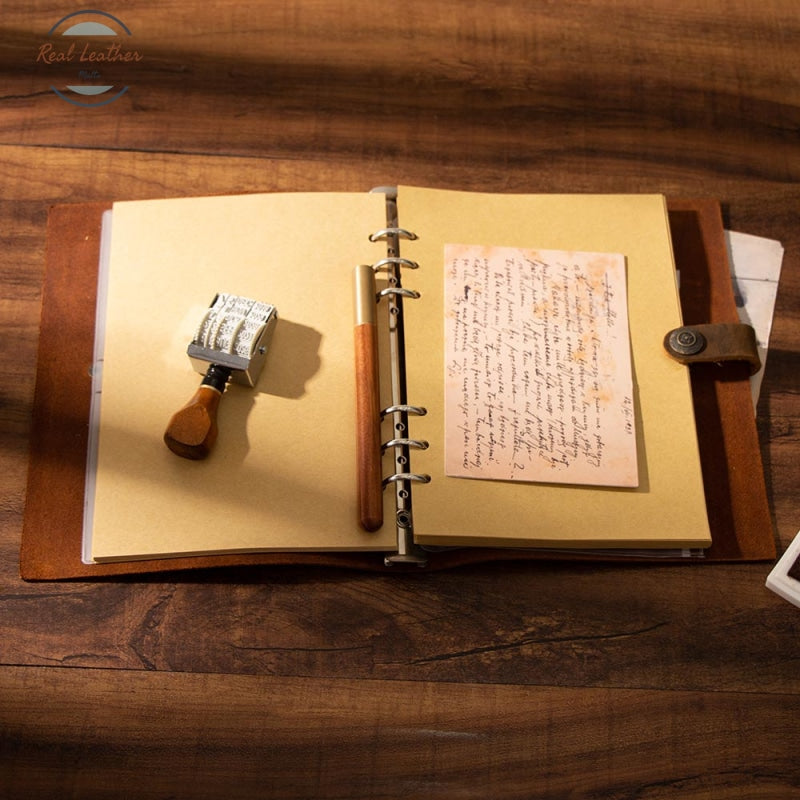 Handmade Vintage Leather A5 Diary / Journal