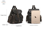 Ladies Crazy Horse Leather Backpack Backpacks