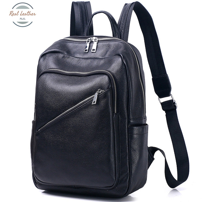 Ladies Genuine Leather Laptop Backpack