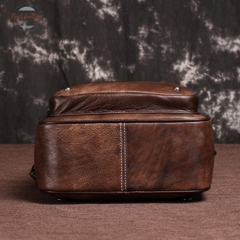 Ladies Genuine Leather Small Backpack