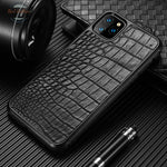 Luxury Genuine Crocodile Leather Phone Case For Iphone