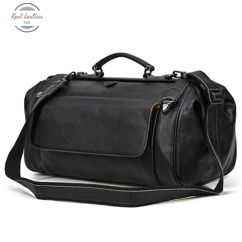 Luxury Leather Travel Bag