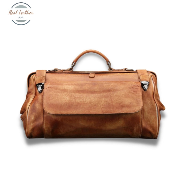 Luxury Leather Travel Bag