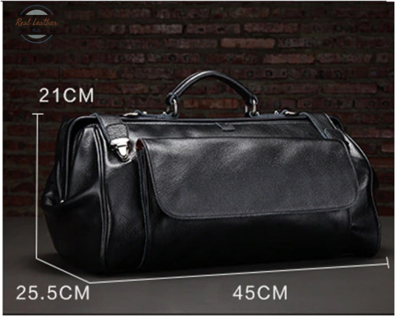 Luxury Leather Travel Bag