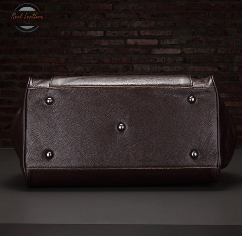 Luxury Leather Travel Bag