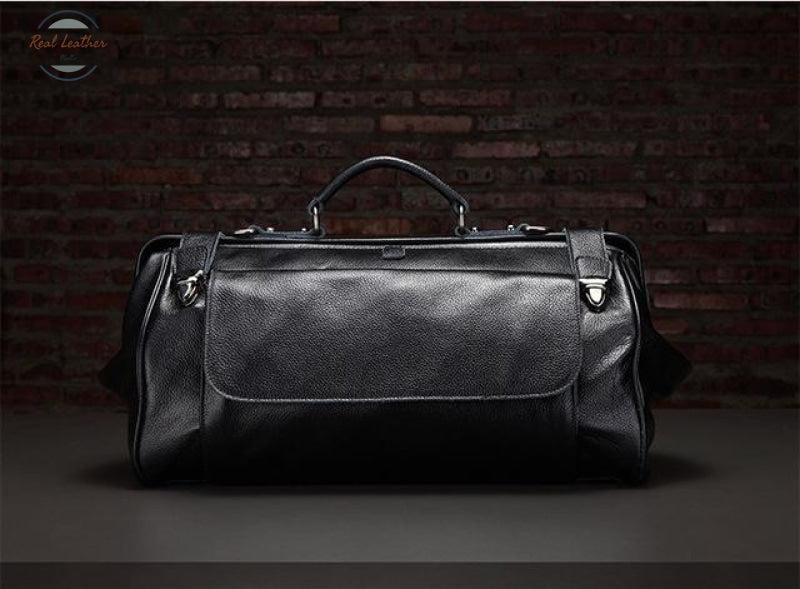 Genuine Leather Bag Black