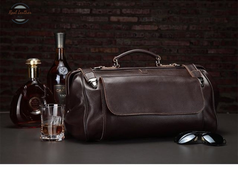 Genuine Leather Bag Coffee
