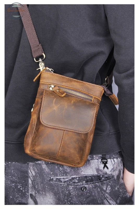 Mens Leather Pouch / Belt Bag Bags