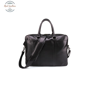 Mens Luxury Leather Business Briefcase