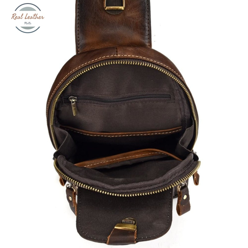Genuine Leather Backpack / Cross-Body Backpacks