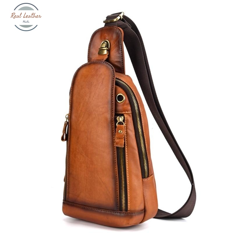 Genuine Leather Backpack / Cross-Body Backpacks