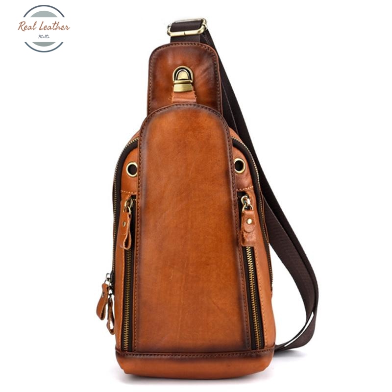 Genuine Leather Backpack / Cross-Body Backpacks