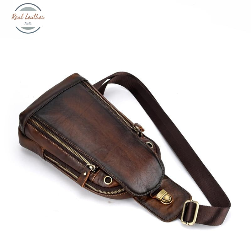Genuine Leather Backpack / Cross-Body Backpacks