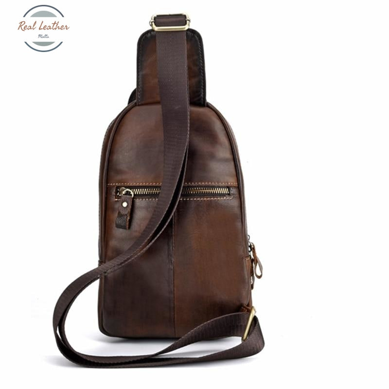 Genuine Leather Backpack / Cross-Body Backpacks