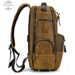 Multifunction Vintage Leather Backpack