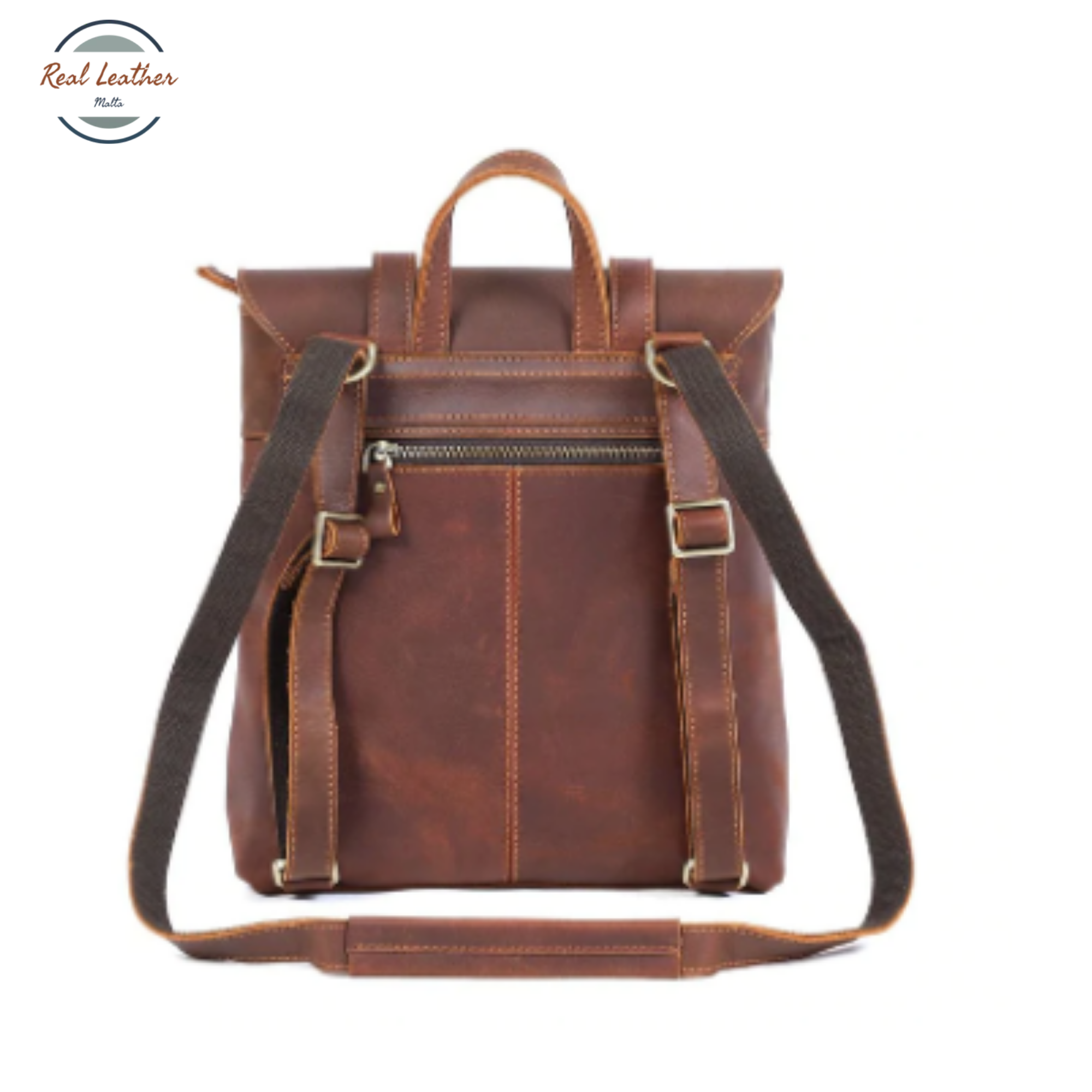 Retro Cowhide Backpack