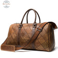 Leather Duffle Bag Men 8883-Lightcoffee / China