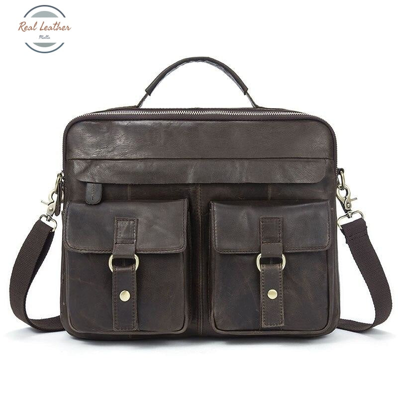 Retro Genuine Leather Cross Body / Laptop Bag Bags