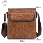 Retro Leather Cross Body Bag Messenger Bags