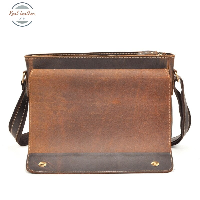 Retro Leather Men Messenger Bag Bags
