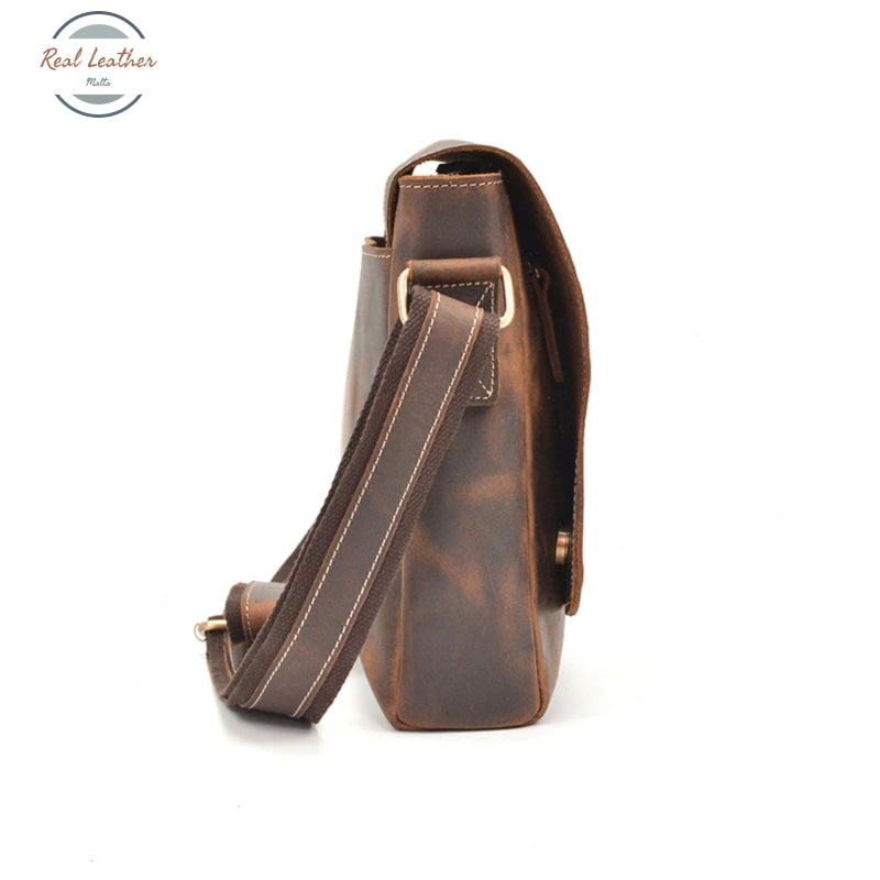 Retro Leather Men Messenger Bag Bags