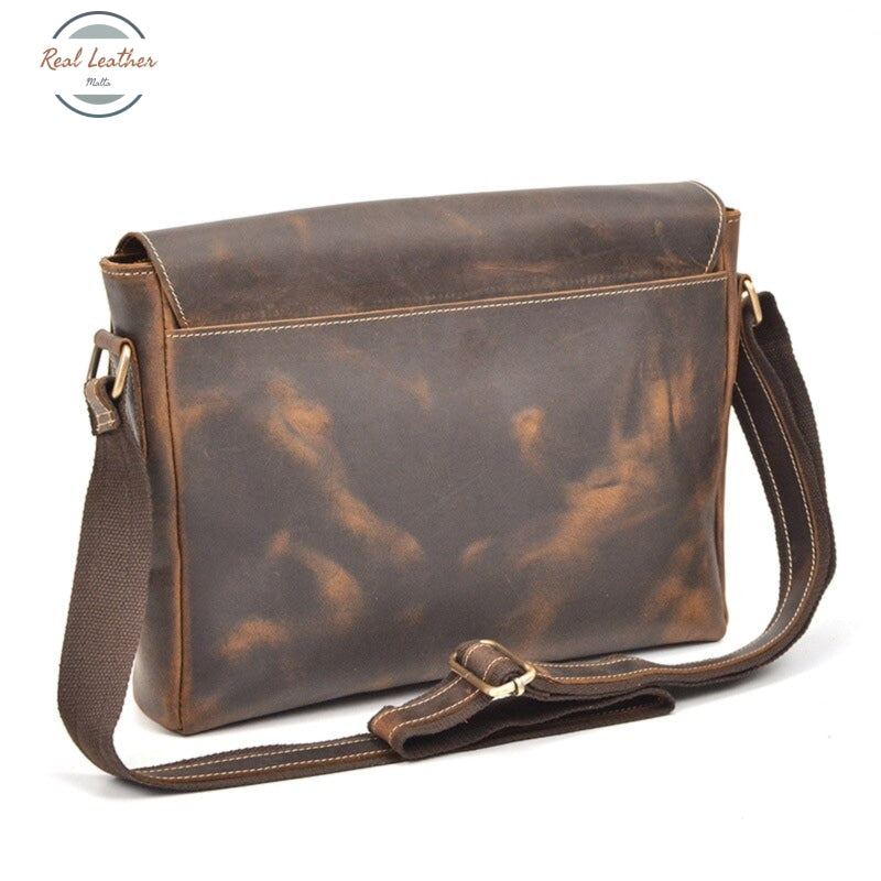 Retro Leather Men Messenger Bag Bags