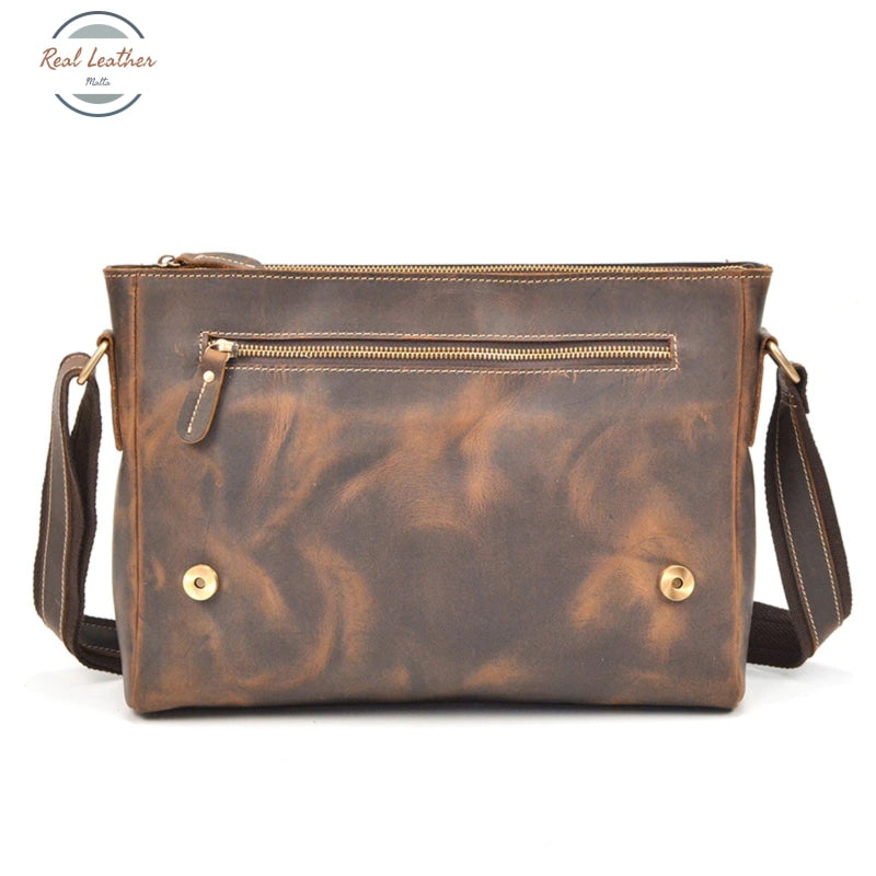 Retro Leather Men Messenger Bag Bags