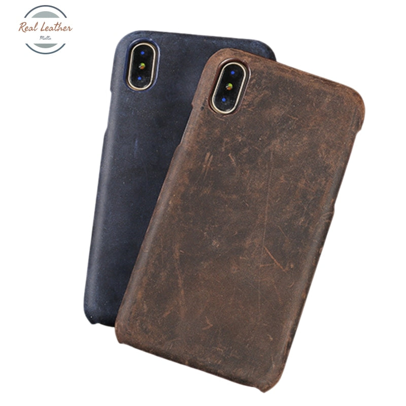Retro Leather Phone Case For Iphone