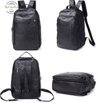 Soft Genuine Leather Backpack