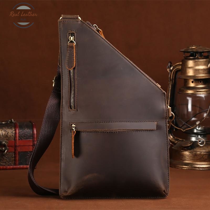 Vintage Designer Genuine Leather Cross-Body Bag Backpacks
