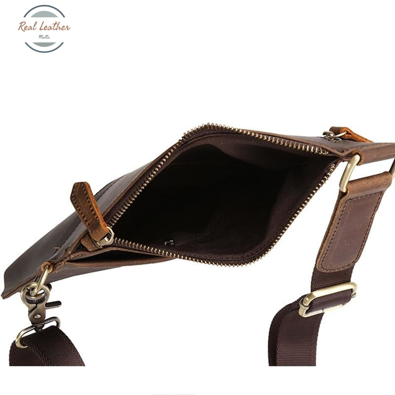 Vintage Designer Genuine Leather Cross-Body Bag Backpacks